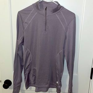 Marika spandex zip pullover